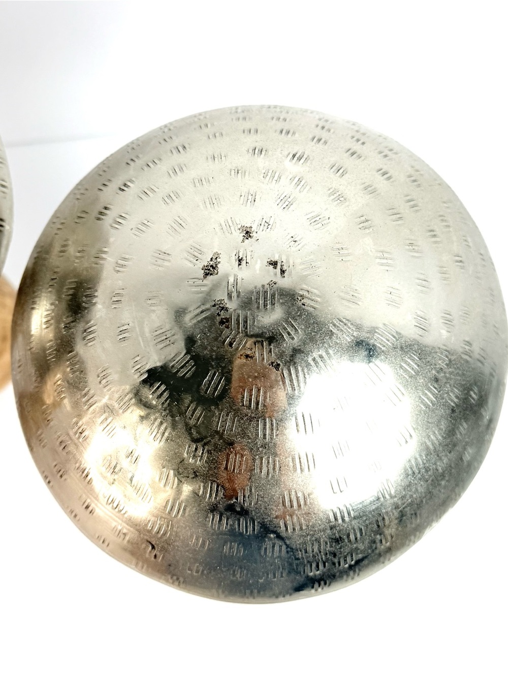 Three Laurel Grove Steel Metal & Wood Toadstool Mushroom Sculpture 10”Home Decor - Picture 5 of 15
